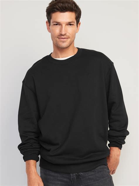 oversized crew neck sweater men.